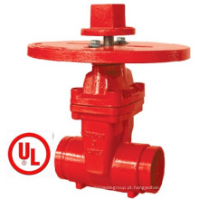 UL / FM 200psi-Nrs Tipo Grooved End Gate Valve (Modelo No .: Z85)